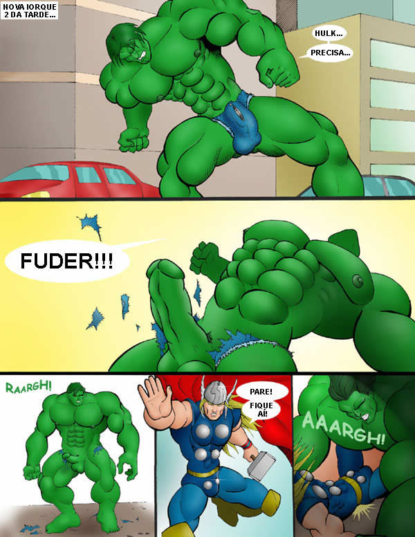 Cartoon - Hulk in Heat - Foto 2