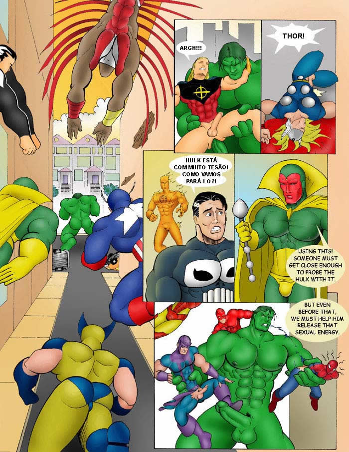 Cartoon - Hulk in Heat - Foto 4