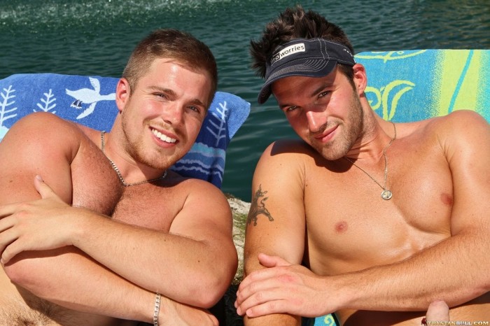 Sexo gay no piquenique com esse homens calientes - Foto 41